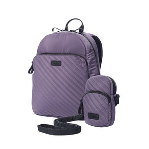 Kit mochila + bolso Arlyn Montana Grape